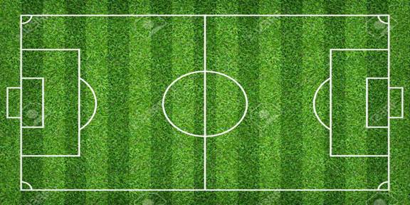 Football Field Or Soccer Field For Background. Green Lawn Court.. Stock  Photo, Picture And Royalty Free Image. Image 116518623.